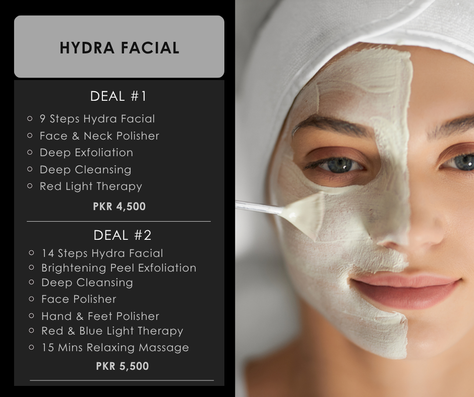 3 Hydra Facial